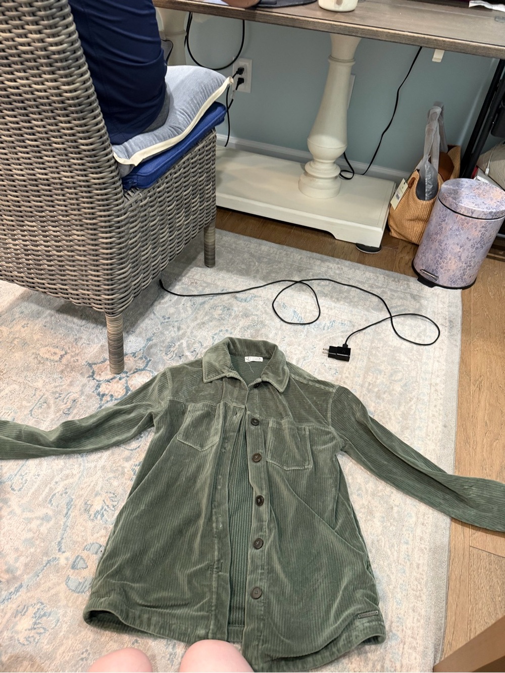 Carve Designs Olive Green Corduroy Jacket
